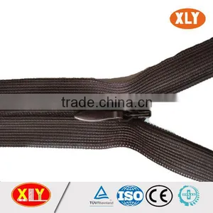 China XLY Zipper #7 Close End Polyester Tape Invisible Zipper thumbnail-4