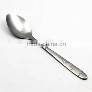 China LBY Wholesale Stainless Steel Dessert Spoon Cutlery thumbnail-3