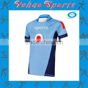 Sublimated Camo Rugby Jersey With Oem Service thumbnail-3
