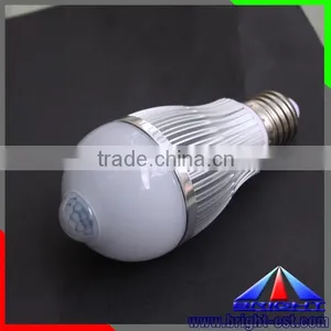 Led Bulb 360 Degree, AC220V/110V 5W 6W White and Warm White Led Sensor Bulb Light, Motion Sensor Led Bulb thumbnail-5