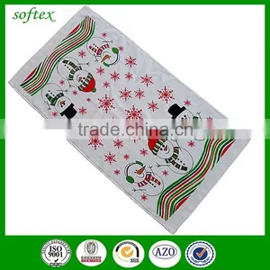 Plain White Cotton Christmas Kitchen Towels Bulk thumbnail-1