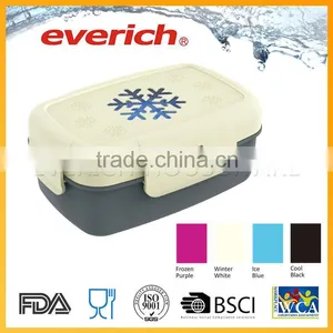 Wholesale Easy Cleaning Durable Plastic Food Container With Divider thumbnail-1