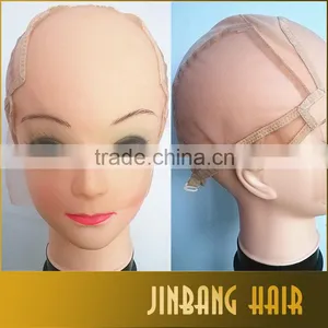 Best Selling Premium Large Stock Full Lace Wig Caps Top Quality Lace Cap For Making Wig thumbnail-1
