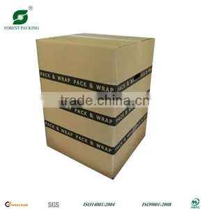Flexo Printed AB Flute Corrugated Craft Shipping Box thumbnail-1