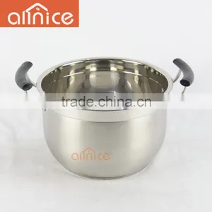 Stainless Steel Kitchen Steamer and Soup Pot With The Character Designs Handle Easily Picked up thumbnail-5