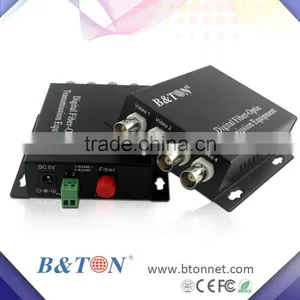 4ch Analog Video 1RS485 Data 20km Fiber Optical Video thumbnail-1