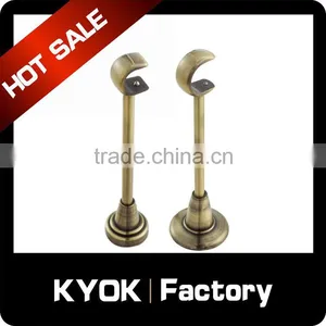 KYOK Cheap Metal Curtain Rod Bracket ,double Curtain Rod Bracket thumbnail-2