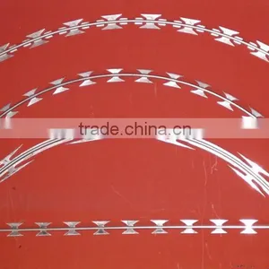 2016 Low Price High Quality Hot Galvanized Razor Barbed Wire,Concertina Razor Wire Real thumbnail-4