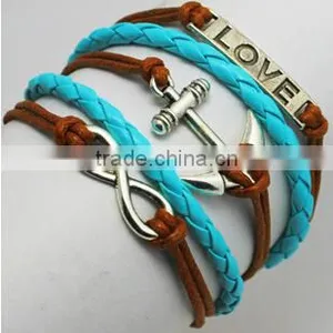 Custom Logo Womens Leather Bracelets thumbnail-3