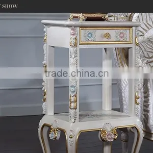 Royal Furniture French Style-antique Hand Carved Furniture Telephone Stand thumbnail-2