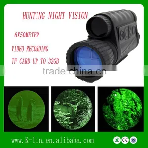 6x50Meter Telescopic Sights Infrared Laser Sight ,Monocular Thermal Weapon Night Vision Sight, thumbnail-1