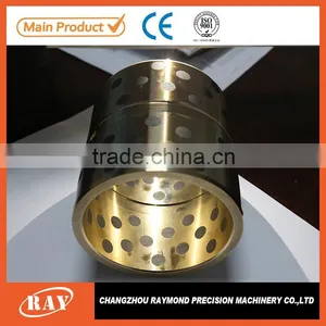 Sliver Color Net Groove Excavator Bucket Bushing thumbnail-1