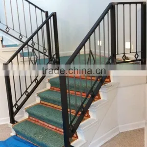 Professional Design Wrought Iron Stair Railing thumbnail-1