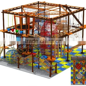 Outdoor Play Stucturer Rope Course Adventure thumbnail-2