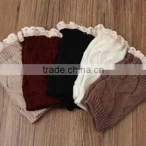 Free Shipping Baby Heated Leg Warmer Infant Crochet Knitted Top Leg Warmer thumbnail-6