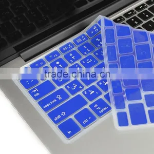 Arabic / English Silicone Keyboard Cover for Macbook Pro 13" 15" 17" thumbnail-2