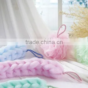 Wholesale Bathroom Product PE Mesh Bath Flower Bath Set 6008 thumbnail-1