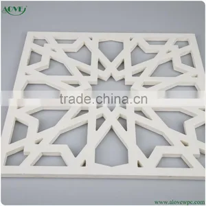 Pvc/Wpc Foam Board Carved Board Screen and Room Dividers Waterproof Fireproof Mothproof Nontoxic Quality Choice thumbnail-4