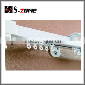220v Motorized Motor Remote Control Electric Curved Curtain Track/curtain Rail thumbnail-2