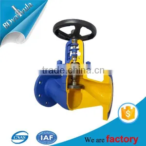 PN16 PN25 DIN Bellows Seal Q235 Globe Valve ( Stop Valve ) thumbnail-2