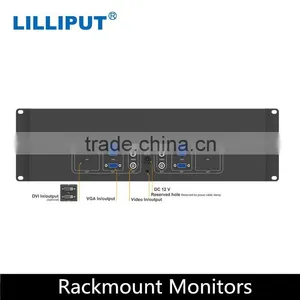 Lilliput RM-7024 - 3U Dual VGA Rackmount Monitors thumbnail-2