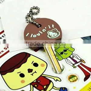 Fashion 3D Cartoon Animal Silicone Key Holders Factory thumbnail-1