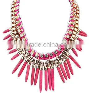 Factory Latest Design Luxury Rhinestone Necklace for Women thumbnail-2