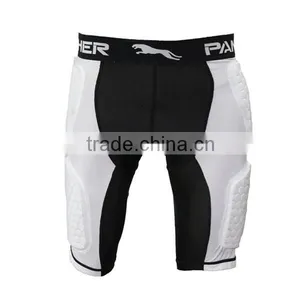 Light Weight Dri Fit Padded Shorts,American Football Compression Padded Shorts,men's Lycra Protection Padded Compression Shorts thumbnail-1