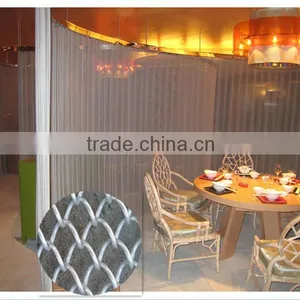 YUNTONG Wire Mesh Shower Curtain thumbnail-6