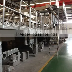 High Quality 2850/1500 High-speed Crescent Former Tissue Machine With Yankee Cylinder thumbnail-4