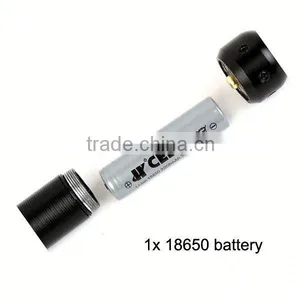 1180 Multi-function Self-defense Rechargeable Baseball Shape 2013 Police Flashlight thumbnail-2