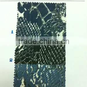Cotton Spandex Denim Printed Fabric:P6480-D13081361 thumbnail-1