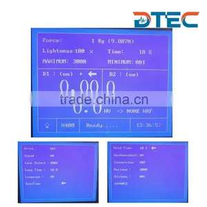 DTEC HV-1000 Digital Large Screen Micro Vickers Hardness Tester Desktop Type for Metal Hardness Test in Laboratory Quality Choice thumbnail-6