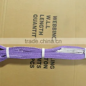 Endless Webbing Lifting Sling Belt for Crane thumbnail-6