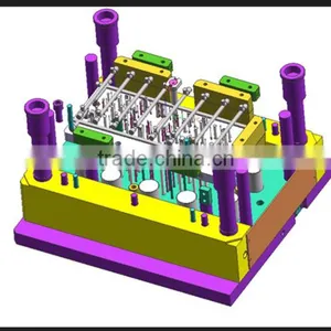 Hot Sales Good Leadtime Double Shots Mould Injection Mould for Plastic Injection Parts thumbnail-3