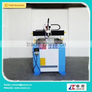 Jinan Zhuoke Small Cnc Router Epoxy Resin Cutting Machine 6090 With USB Controller Fuling Inverter thumbnail-2