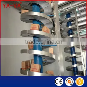 Vertical Transfer POM Chain Spiral Conveyor With Rubber Pad for Anti-slip thumbnail-1