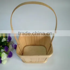 Bamboo Weaving Flower Hanging Basket thumbnail-2