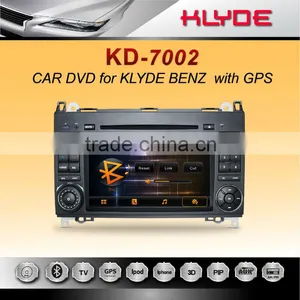 KLYDE KD-7002 Touch Screen GPS With PIP Mercedes in Car DVD Player thumbnail-1