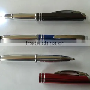 HEYU Metal Led Light Pen With Stylus Pen thumbnail-1