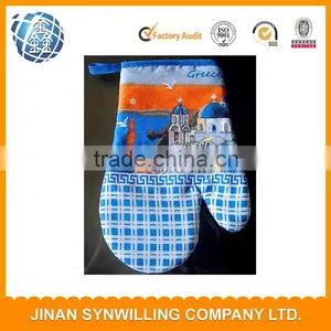 Custom Heat Resistant Glove Cotton Print Souvenir Heated Gloves thumbnail-6
