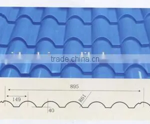 900 Glazed Tile Roll Forming Machine 900 Roof Glazed Tile Roll Forming Machine thumbnail-6