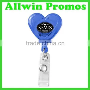 Eco-friendly Heart Shaped Badge Reel thumbnail-4
