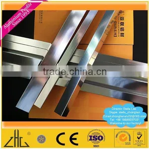 Wow!!aluminium Extrusion Mirror Finish/6463 Aluminium Profile for Shower Enclosures/polished Aluminum Brightener Profile Factory thumbnail-1