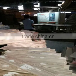 Unfinished Chinese Teak Solid Wood Flooring thumbnail-1