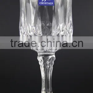 JJL CRYSTAL PRESSED TUMBLER JJL-3203 WATER TUMBLER MILK TEA COFFEE CUP DRINKING GLASS JUICE HIGH QUALITY thumbnail-1