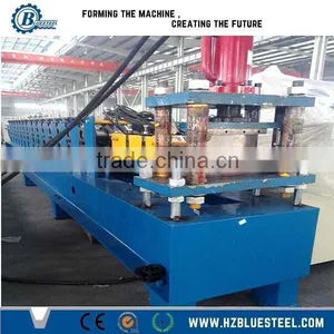 Full Automatic Galvanized Steel PU Sandwich Roller Shutter Production Line , Roller Shutter Slat Making Machine thumbnail-1
