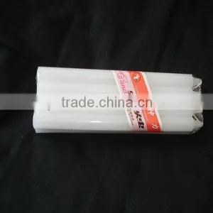 White Household Candle thumbnail-1