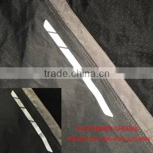 Silver Reflective Heat Transfer Logos For Clothing thumbnail-1