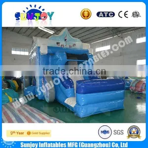 2016 Sunjoy Supply Enjoy Natural Happy Hot Sale Inflatable Castle Bouncer Frozen thumbnail-6